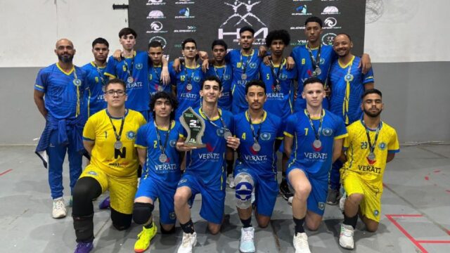 Solaris Vôlei de Catalão é vice-campeão da Liga SuperVôlei e garante acesso à elite do vôlei goiano