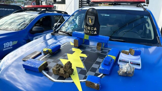 Polícia Militar prende três suspeitos de tráfico de drogas em operação no Jardim Paraíso, em Catalão
