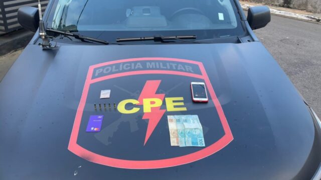 Polícia Militar prende homem por posse ilegal de munições e violência doméstica em Catalão