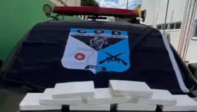 COD apreende R$ 450 mil em cocaína escama de peixe e prende traficante em Goiás