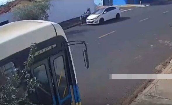 VÍDEO: Motociclista morre atropelado após discussão em Uberlândia; polícia investiga crime como intencional