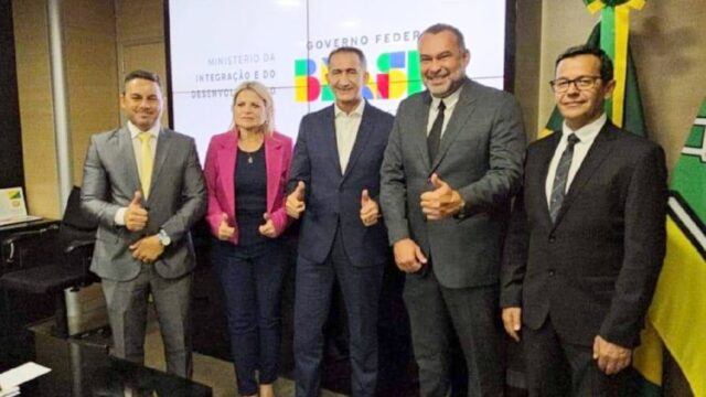 Prefeito de Três Ranchos, Hugo Deleon, busca apoio em Brasília para reconstrução após vendaval devastador
