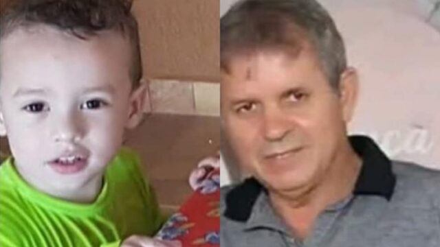 Avô e neto morrem após carro cair de ponte e pegar fogo entre Caldas Novas e Marzagão