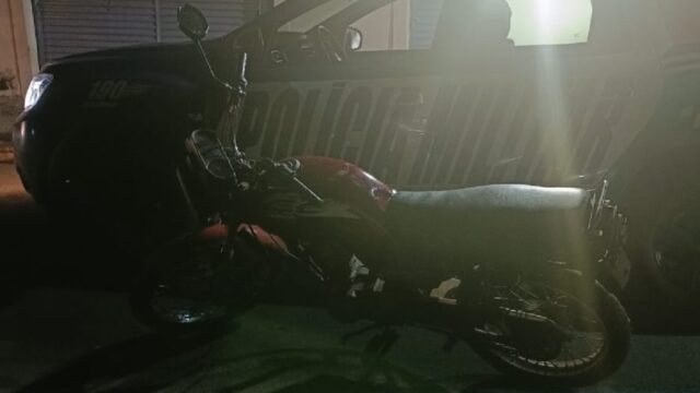 Adolescentes são apreendidos com moto adulterada em Catalão