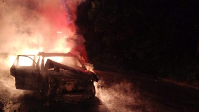 Ex-vereador de Catalão escapa ileso após incêndio em veículo na GO-330