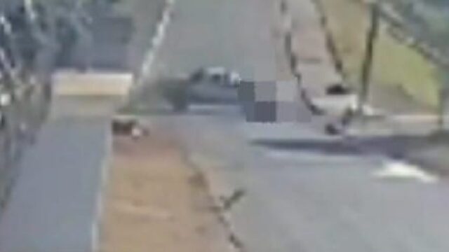 Câmera de segurança flagra acidente que matou idoso em Catalão; veja vídeo