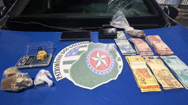 Adolescente é apreendido com drogas e balança de precisão durante operação policial no bairro Jardim Primavera, em Catalão