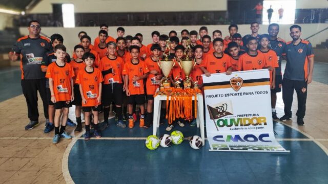 Campeonato interno de futsal 2024 da Abecat, encerra projeto esportivo em Ouvidor