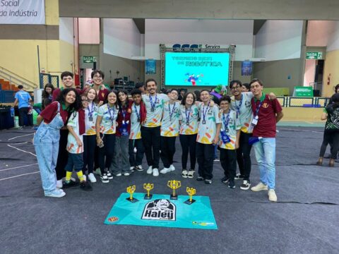Equipe de robótica Haley conquista vaga para etapa nacional em torneio do SESI