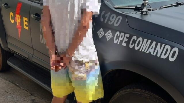 CPE prende foragido da justiça no bairro Castelo Branco, em Catalão