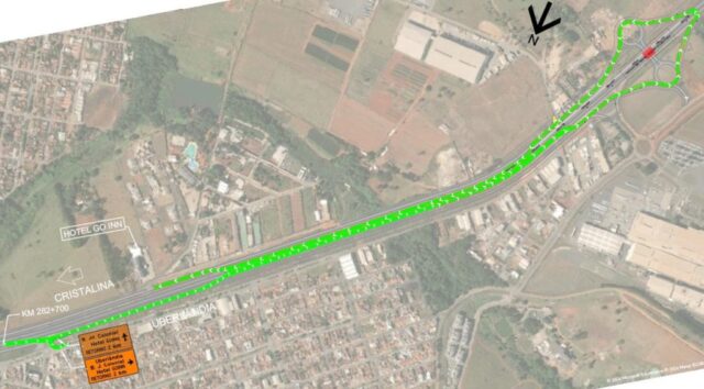 Eco050 altera tráfego no km 281 da BR-050, em Catalão-GO, a partir desta sexta-feira (20)