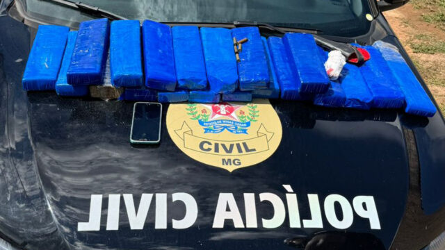 Polícia Civil apreende 19 quilos de maconha durante operação em Ituiutaba