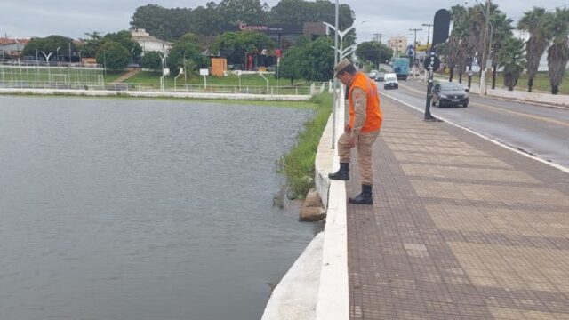 Bombeiros realizam monitoramento de áreas de risco em Catalão devido a intensas chuvas