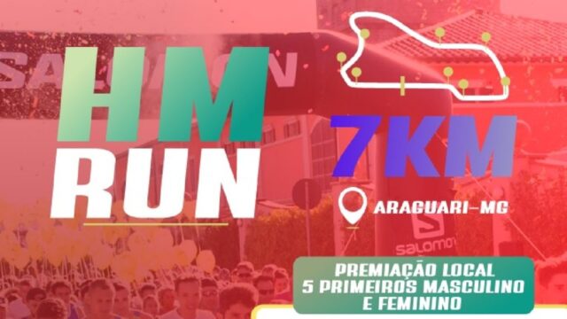 HM Run promove corrida de 7km em Araguari com premiação em dinheiro e sorteios