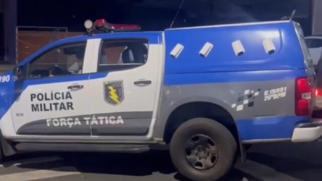 Forças Tática e Tático Motos capturam foragido da justiça em Caldas Novas
