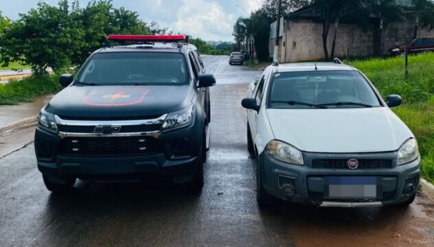 Veículo roubado em São Paulo é localizado pela Polícia Militar em Catalão