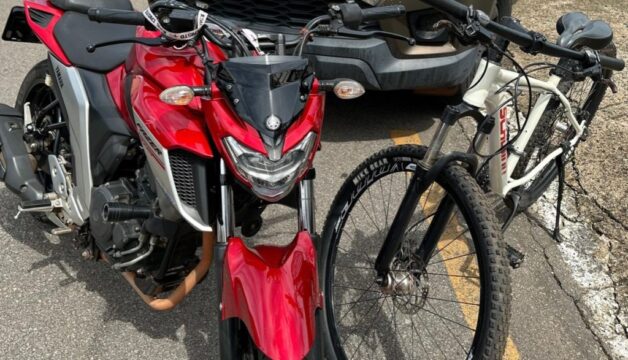 COD recupera motocicleta roubada em Uberaba durante operação em Catalão