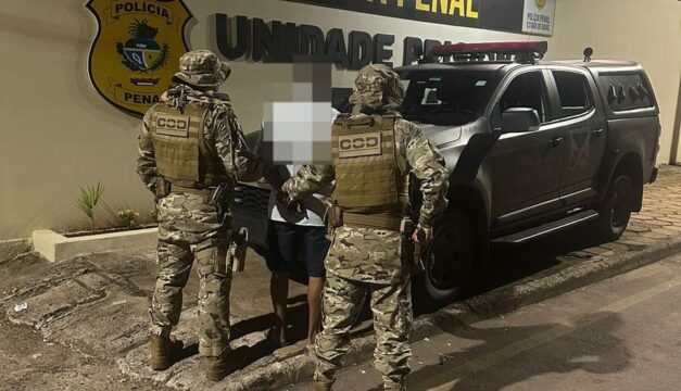 Foragido da Justiça é preso durante operação conjunta em Catalão