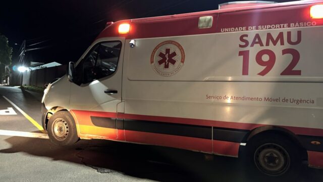 Mulher é vítima de agressão em Catalão e socorrida pelo SAMU
