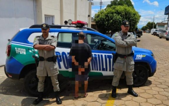 Polícia Militar recaptura foragido em operação de combate à evasão carcerária em Pires do Rio