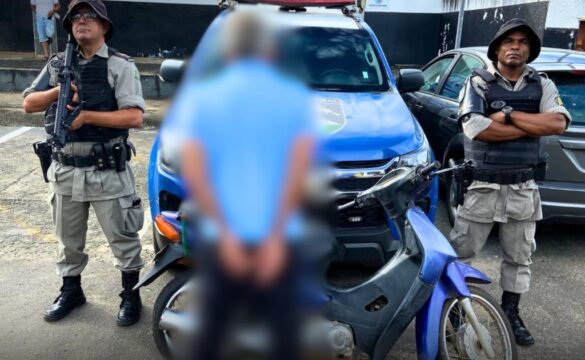Batalhão Rural prende suspeito de furto e recupera motocicleta na zona rural de Caldas Novas