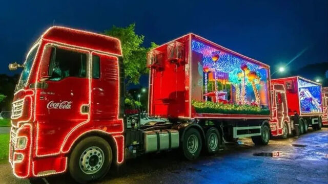 Caravana de Natal da Coca-Cola chega a Catalão em dezembro; veja a data