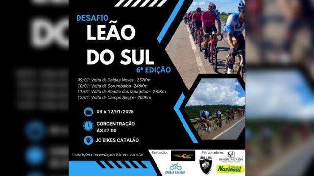 Desafio Leão do Sul reúne ciclistas em prova de resistência na 6ª edição