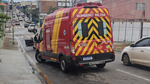 Motociclista fica ferido após colisão em acidente no centro de Catalão