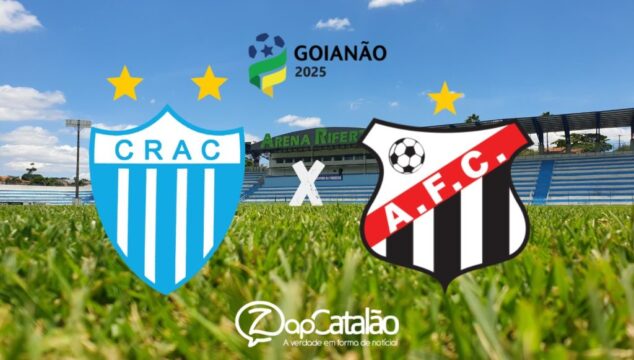 Crac estreia hoje (15) no Goianão 2025 contra o Anápolis na Arena Rifertil