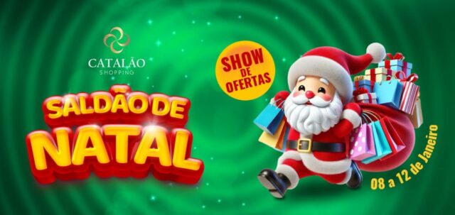 Catalão Shopping promove Saldão de Natal com descontos imperdíveis