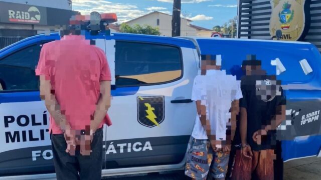 Ação rápida da Força Tática prende suspeitos por série de furtos em Catalão