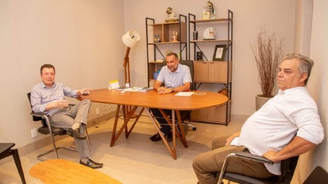 Prefeito Haroldinho destaca demandas de Três Ranchos durante visita do deputado José Nelto