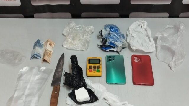 Polícia Militar prende homem por tráfico de drogas em Coromandel