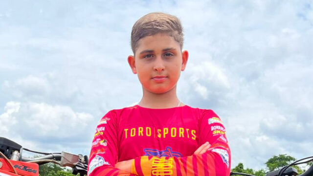 Arthur Lourenzo, campeão goiano de motocross, inicia preparativos para 2025 com pré-temporada intensa