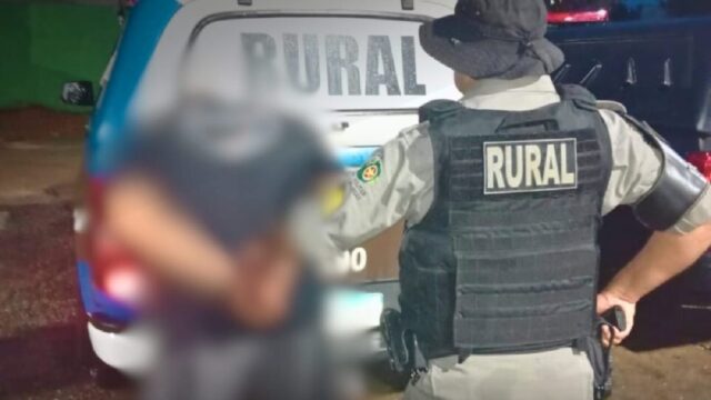 Batalhão Rural recaptura foragido da justiça em Catalão
