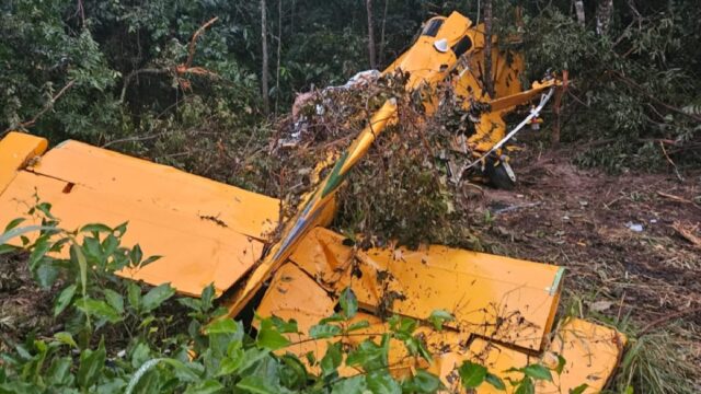 Piloto morre em queda de aeronave de pulverização agrícola em Uberaba
