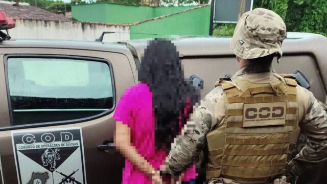 Foragida da Justiça de Minas Gerais é presa pelo COD durante operação em Goiás