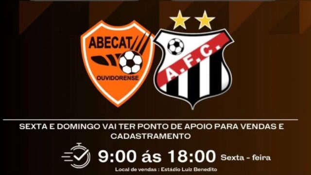 Abecat Ouvidorense encara Anápolis em confronto direto e lança promoção de ingressos