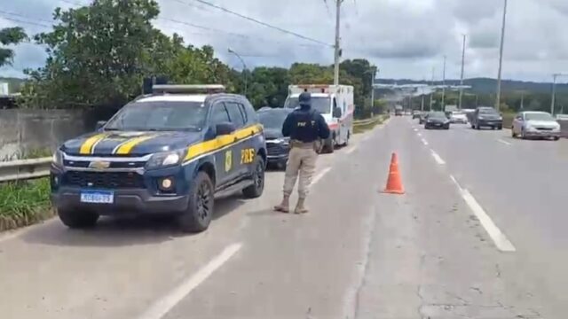 Bancário com transtorno mental é resgatado pela PRF na BR-153, em Goiânia