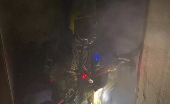 Incêndio atinge residência em Araguari durante a madrugada; curto-circuito é a causa provável
