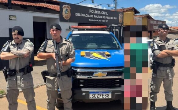 Operação integrada em Pires do Rio resulta na prisão de homem com 1,5 kg de maconha