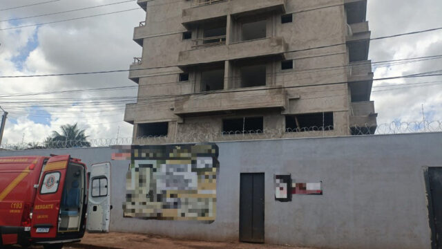 Queda de elevador mata trabalhador em obra no bairro Jaraguá em Uberlândia