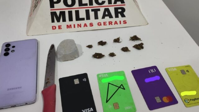 Homem é preso por tráfico de drogas no distrito de Dolearina em Estrela do Sul