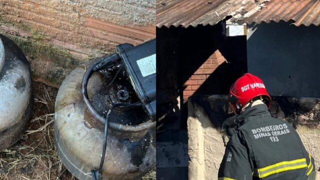 Incêndio em residência em Estrela do Sul causa danos estruturais e destrói móveis