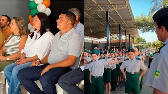 Prefeitura de Marzagão entrega kits de uniforme a alunos da rede municipal
