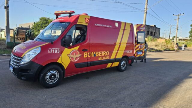 Ciclista sofre queda após mal-estar a caminho do trabalho em Catalão