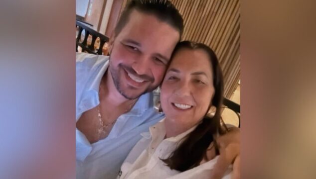 Margareth Serrão, mãe de Virginia, vive romance com sanfoneiro e produtor Danilo Nascimento, de Catalão