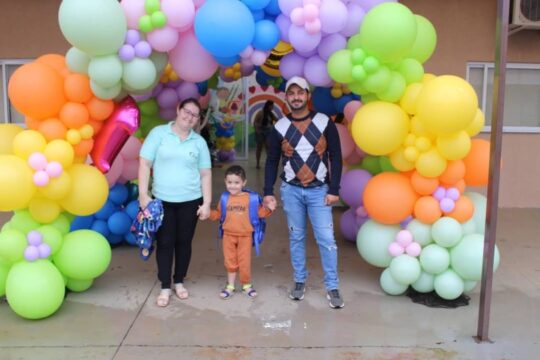 Volta às aulas no CEMEI Francisco Neto em Ouvidor tem recepção especial