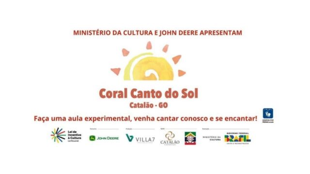 Coral Canto do Sol abre novas vagas gratuitas em Catalão