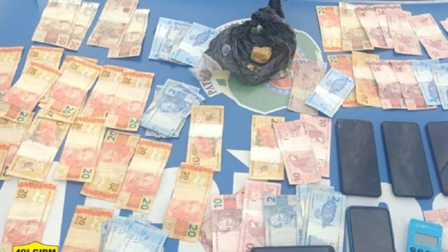 Dois são presos e um é conduzido por tráfico e posse de drogas em Ipameri